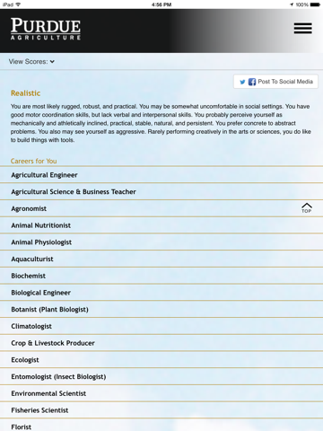 CareerFinder iPad Version screenshot 4