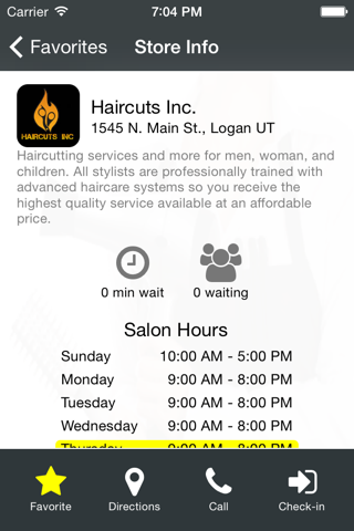 Haircuts Inc. screenshot 2