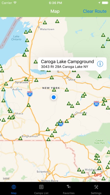 New York – Camping & RV spots