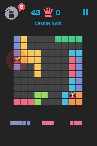 Block Fit - Impossible world of puzzle 10/10 grid with color blocks screenshot 3