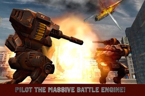 City Mech Battlefield 3D screenshot 2