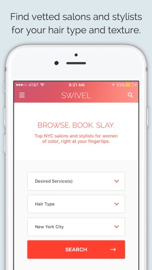 Swivel Beauty - Stylist Finder(圖2)-速報App