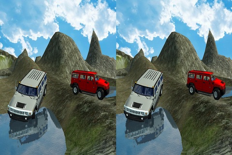 VR - MMX 4x4 Off-Road Bumpy Jeep Racing screenshot 3
