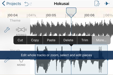 Hokusai Audio Editor screenshot 2