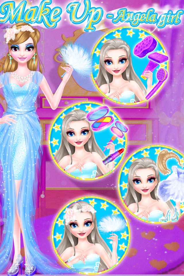 Makeup Salon Princess Dress Up screenshot 3