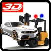 Police Car Forklift Simulator 3D