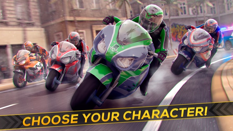 Extreme Motor Bike Cops Escape Racing Game For Free