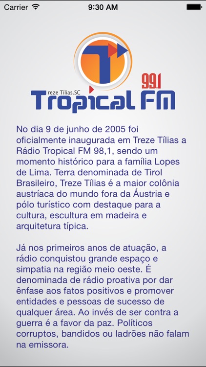 Tropical FM 99,1