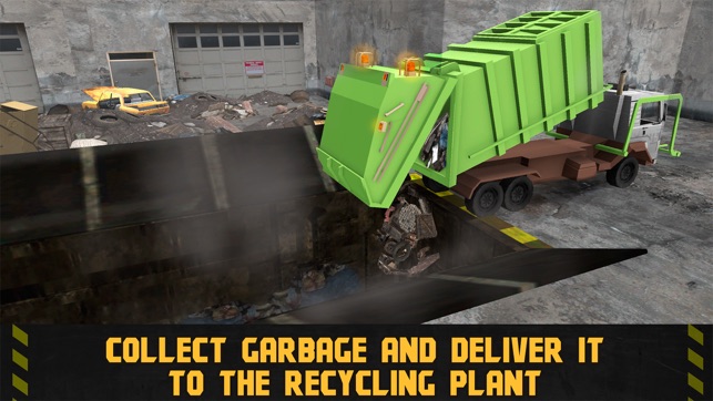 City Garbage Truck Driving Simulator 3D(圖2)-速報App