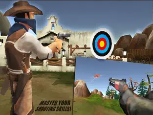 Screenshot 5 Del oeste salvaje real de disparos en 3D del juego iphone