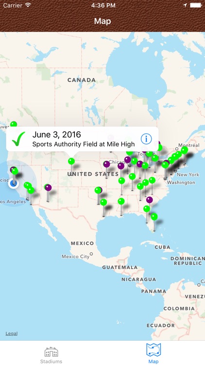 Stadiums of Pro Football