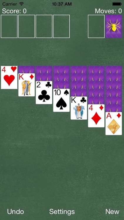 250 Spider Solitaire Spiderette Square Card Ace Blitz Classic Pro