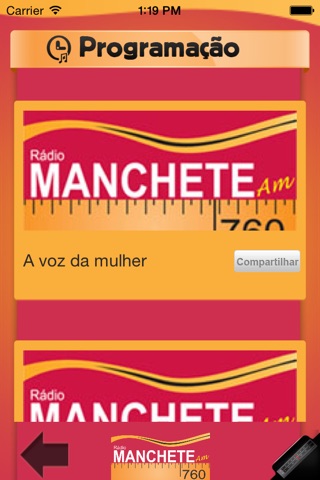 Manchete AM 760 screenshot 3