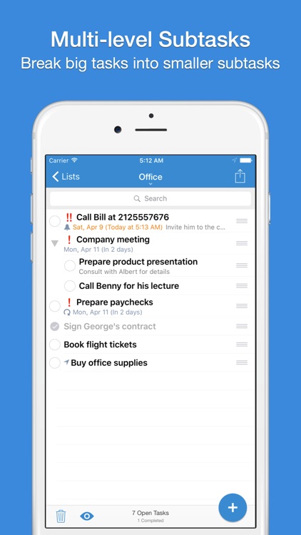 gTasks Tasks Manager for Google, Todo & Reminders