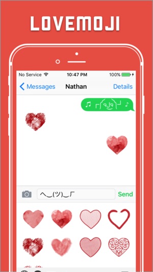 Lovemoji - A love/heart emoji share(圖1)-速報App