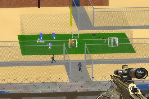 Prison Escape Sniper Mission 3D screenshot 4