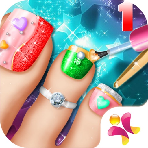 Princess Pedicure Nail Salon 1－Princess Nails/Girls Makeup And Dress Up icon