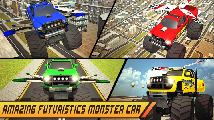 Flying 4x4 Off Road Racing Truck