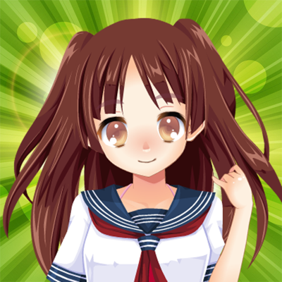 学校萌少女 - 校园动漫换装美容，打扮校花，女孩游戏