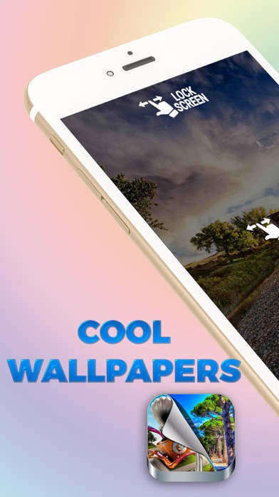 How to cancel & delete Cool Wallpapers – Best Free Backgrounds and Custom Theme.s for Home & Lock Screen from iphone & ipad 1