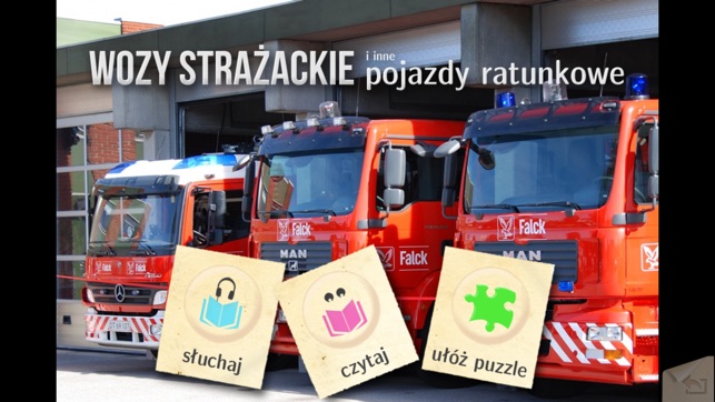 Wozy strażackie i inne pojazdy ratunkowe