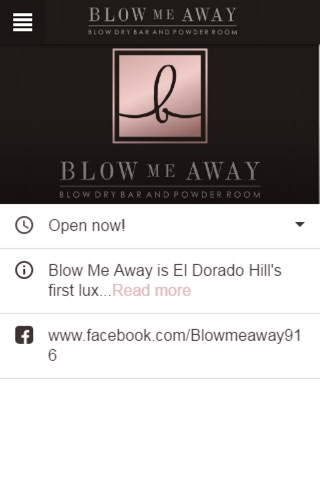 Blow Me Away Blow Dry Bar screenshot 2