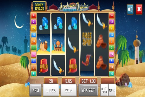 Slot Arabian Nights - Jackpot screenshot 3
