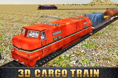 3D Cargo Train Game - Free Train Driving Simulation Game screenshot 4