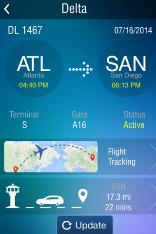 Airport (all) + flight tracker screenshot 3