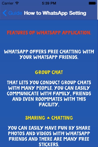 Guide for Whatsapp Free screenshot 4