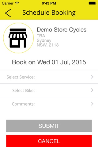 BikeBookings screenshot 4