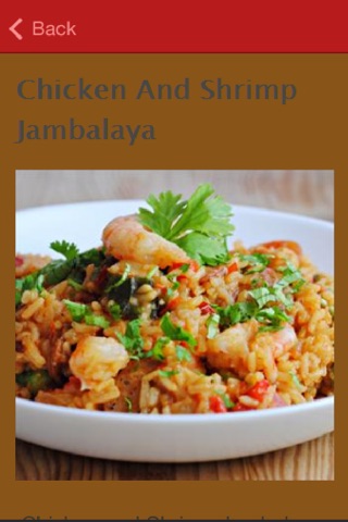 Jambalaya Recipes screenshot 2