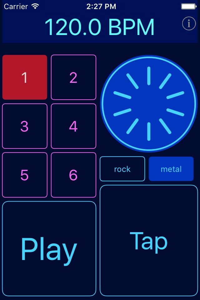 Drum Beats Metronome screenshot 3