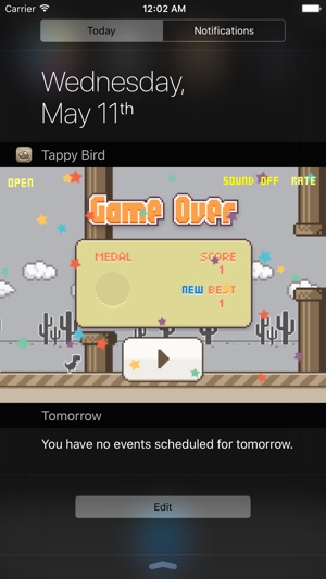 Steve - The Jumping Dinosaur Widget Game and Tappy Bird(圖2)-速報App