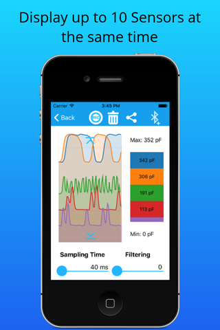 StretchSense BLE App screenshot 2