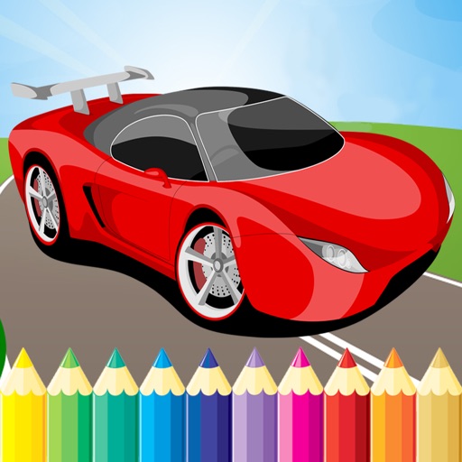 15 Alluring Car Coloring Pages your Kids Will Love!