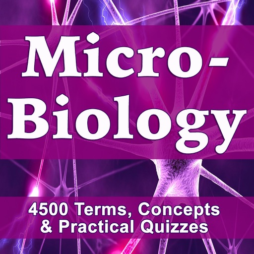 Microbiology Exam Review-4500 Flashcards, Concepts, Quiz & Study Notes icon