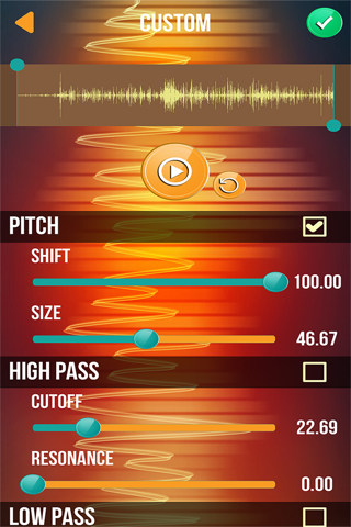 Voice Changer Audio Recorder – Speak Record  & Modify Yourself With Sound Effects & Filters screenshot 3