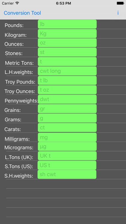 Conversion - Metric Converter