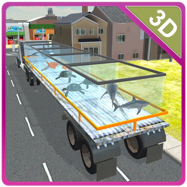 3D TRANSPORTER TRUCK SEA ANIMAL – ULTIMATE DRIVING & PARKING SIMULATOR GAME