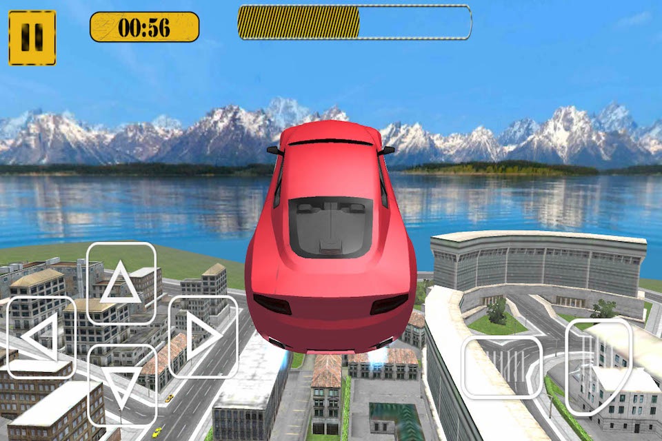 Flying Car : Grand Crime Flying Car Race In Russian City screenshot 3