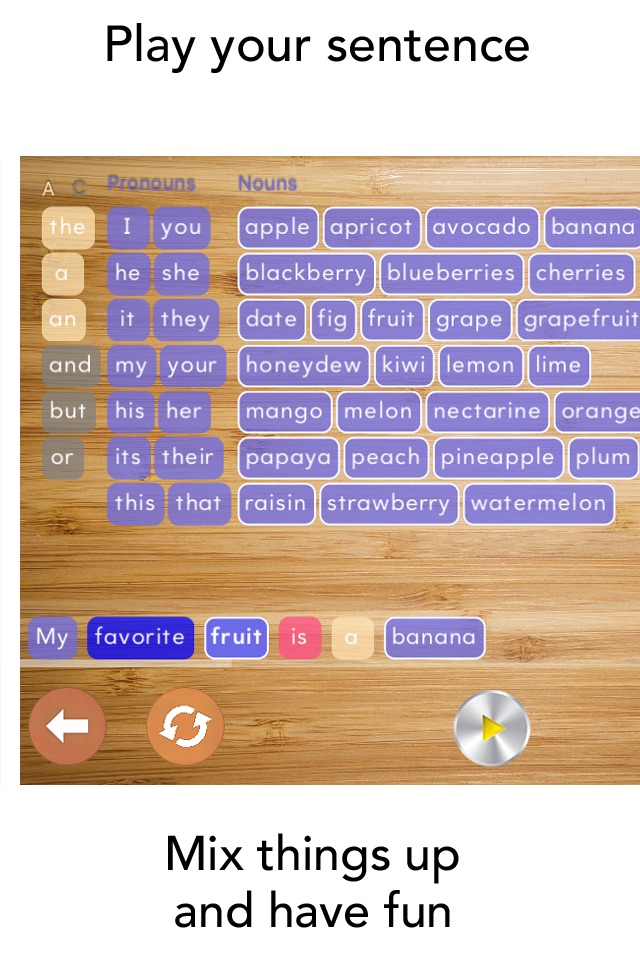 Sentence Constructor: Hear It! - Free screenshot 4