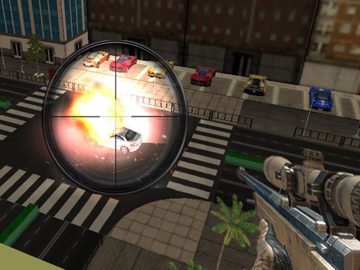 Traffic Sniper Shooting
