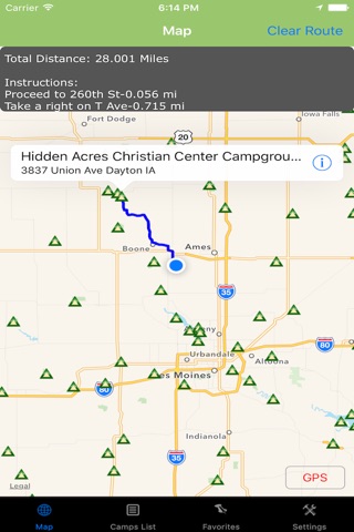 Iowa – Camping & RV spots screenshot 2