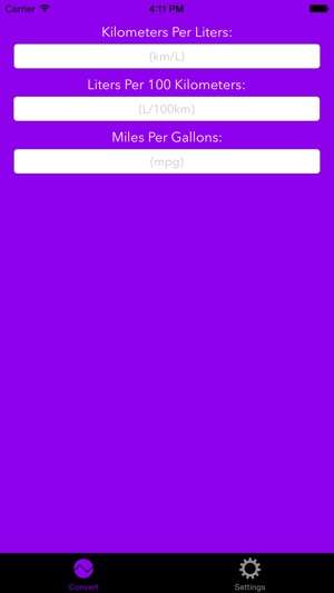 Miles Per Gallons To Kilometers Per Lite