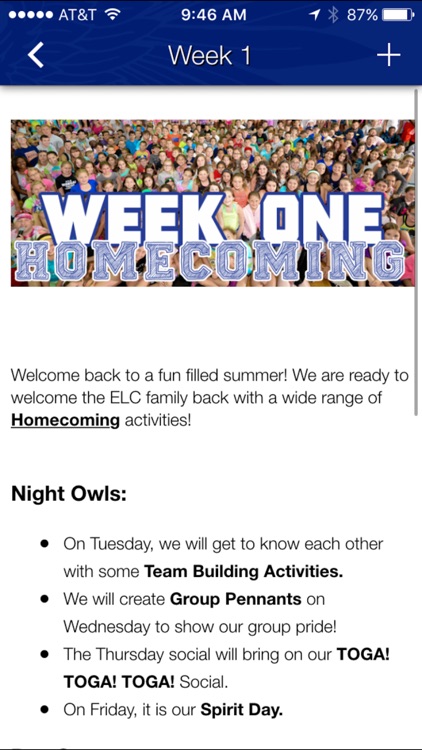 Eagles Landing Camps & The Night Owls