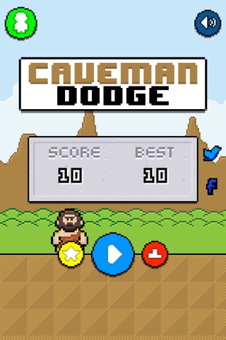 Caveman Dodge screenshot 2