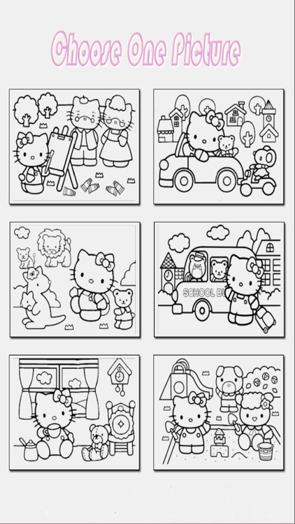 Kitty Coloring Book - Kids Game