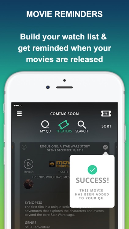 movieQU: Save Upcoming Movies
