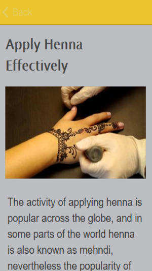 How To Apply Henna